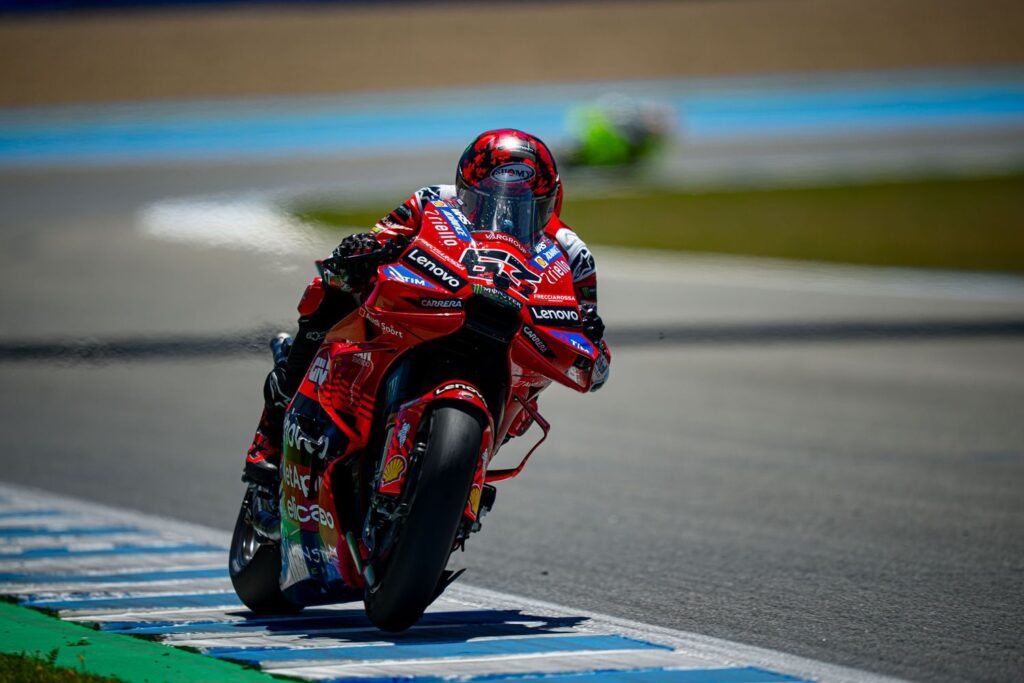Bagnaia Keluhkan Masalah Angin Usai Hanya Dapat Posisi 17, Ketinggalan 1,5 Detik dari Marquez di Tes MotoGP Jerez
