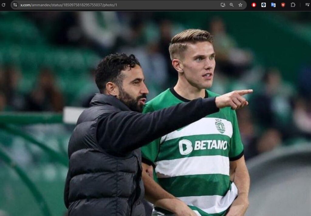 Ruben Amorim: Biarkan Monsternya Kejar Man United, Asal Siap Tanggung Risikonya
