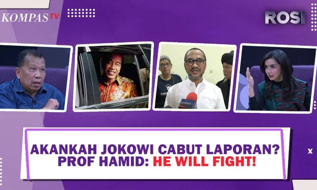 Abraham Samad Sarankan Jokowi Cabut Laporannya, Prof Hamid: Dia Akan Bertarung!