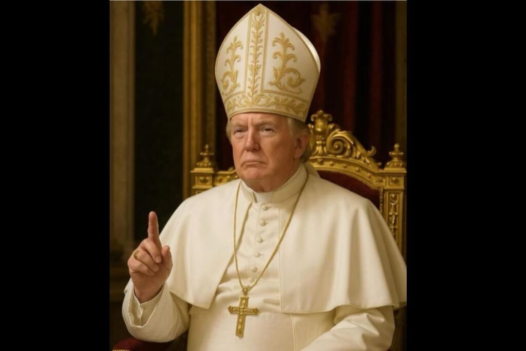 Donald Trump Dikecam Setelah Posting Foto AI Meniru Paus saat Vatican Berduka