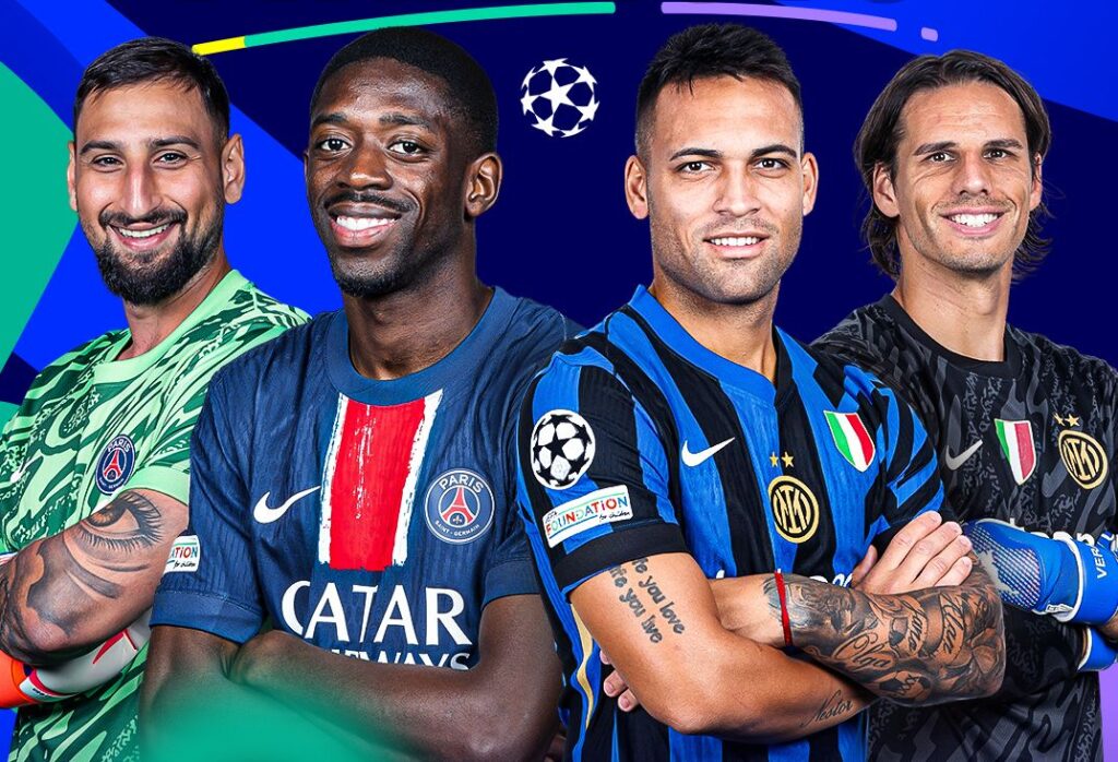 Jadwal Seru: Final Liga Champions – Rivalitas Perdana PSG vs Inter Milan Siap Mengguncang Panggung Eropa